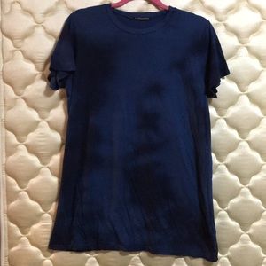 DARK NLUE BRANDY MELVILLE T SHIRT DRESS